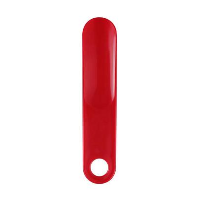 Lazy Persons Shoe Horn - Short Handle, Semi-Transparent, Ho