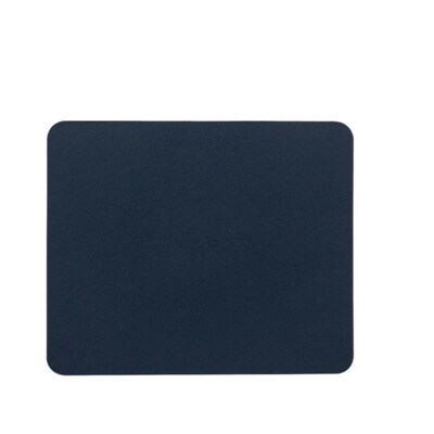 Leather Solid Color Mouse Pad simple leather desk pad small