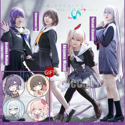 Project Sekai Colorful Stage feat Cosplay Costumes Yoisaki
