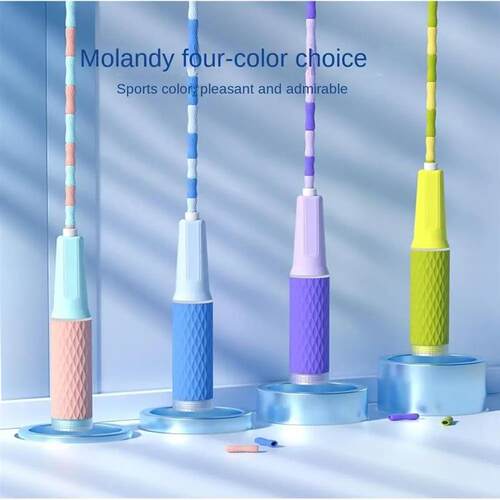 Adjustable Jump Rope Portable Soft Beaded Flexibility Durabl