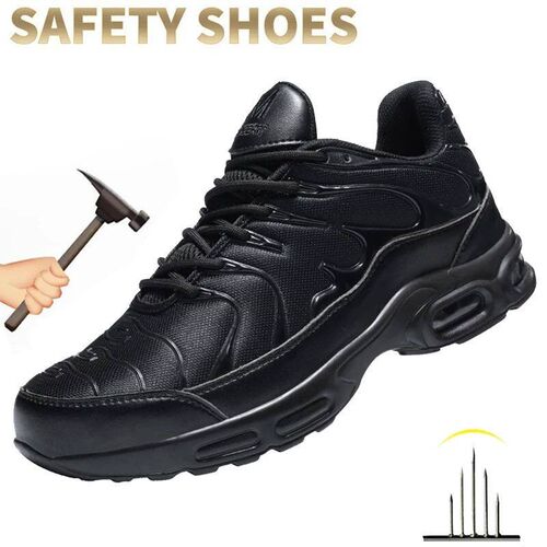 Steel Toe Shoes for Men Indestructible Work Shoes Lightweigh
