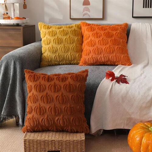 Fall Pillow Covers Fall Decorations Autumn Rust Pumpkin Thro