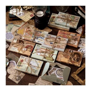 Stationery Stickers Retro Journal Stickers Scrapbooking DIY