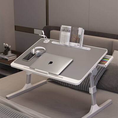 high quality computer desk folded lift laptop table bed desk
