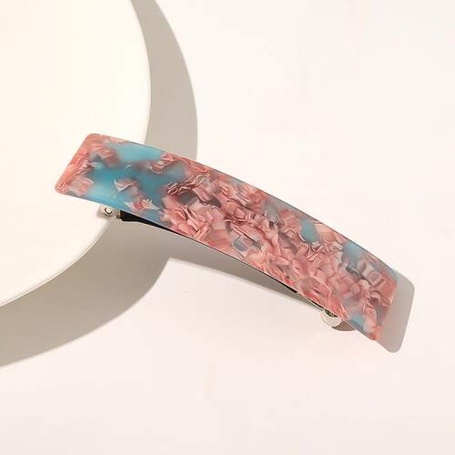 Fashion Hair Clips Leopard Marble Textured Geometric Hair Pi