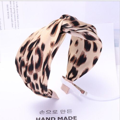 2019 Fashion Leopard Womens Hairband High Elastic Hair Band
