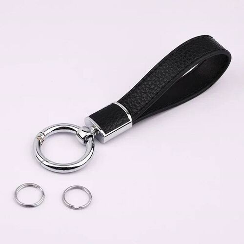 Womens Luxury Metal Leather Keychain Holder Mens Gadgets C