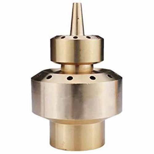Hot 1 Inch Brass Double 2 Layer Shining Coat Flower Column
