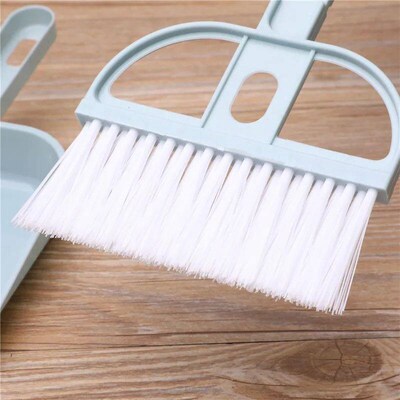 Nordic Color Mini Desktop Pet Car Hamster Broom Dustpan Set