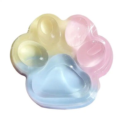 Cat Paw Squeeze Toy  Large Squeeze Cat Paw Toys Silicone PVC