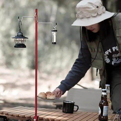 TARKA Camping Lantern Stand Detachable Aluminium Alloy Light