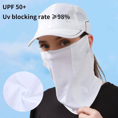 High Quality Ice Silk Mask Neck UV Protection Face Cover Sun