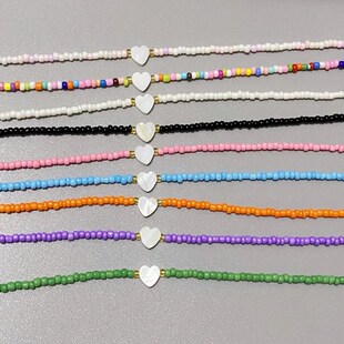 New Choker Girl Spring Heart for Love Shell Nature Necklace
