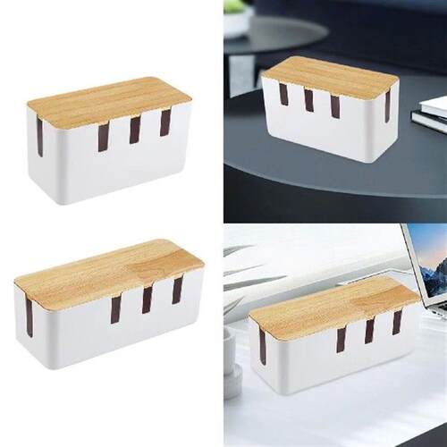 Cable Tidy Box Cord Organizer for Loose Wires Management