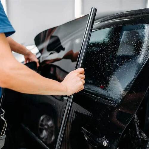 50cmx3/6m Car Window Privacy Tint Film Auto Vinyl Anti Look