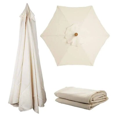 2/3M Parasol Replacement Cloth Without Stand Parasol Umbrell