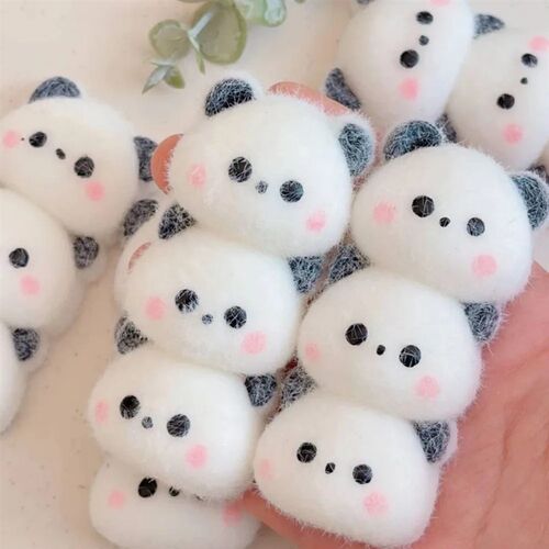 Cute Panda Head Squeeze Toy Relief Pressure Slow Rebound Pan