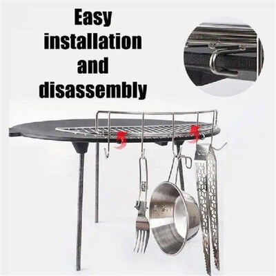 Frying Rack To Drain Excess Oil With Hook Kitchen Tools