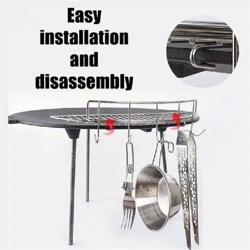 Frying Rack To Drain Excess Oil With Hook Kitchen Tools