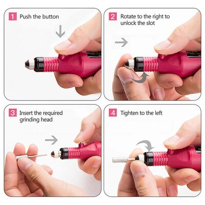 Nail Sander Set Electric Nail Drill Machine Grinding Equipme
