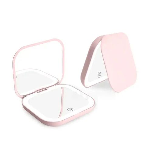 Compact Small Mini Gift Vanity Table Folding Led Lights Port
