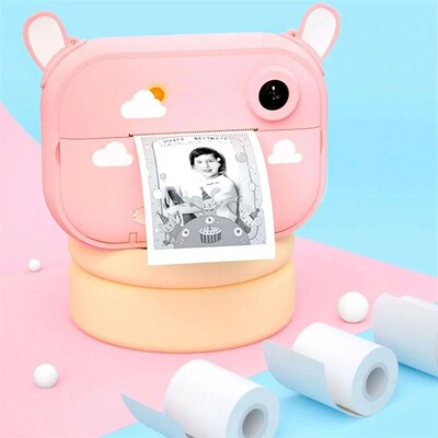 12 Rolls Kids Instanta Refill Print Paper Film Coreless Ther