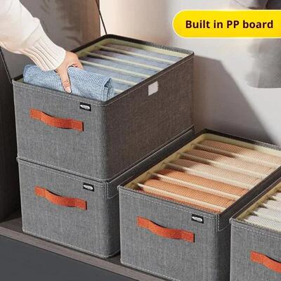 6/7/9 Grids Clothes Pants Storage Box Oxford Partition Stora