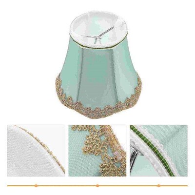 033 Silver Hook Fabric Lampshade Ceiling Light Accessory