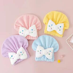 Cute Children Kids Quickly Dry Hair Wrapped Towels Dry Hair