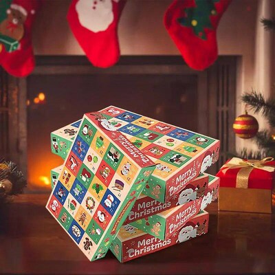 Fillable Christmas Advent Calendar 5X Fillable Christmas Cra