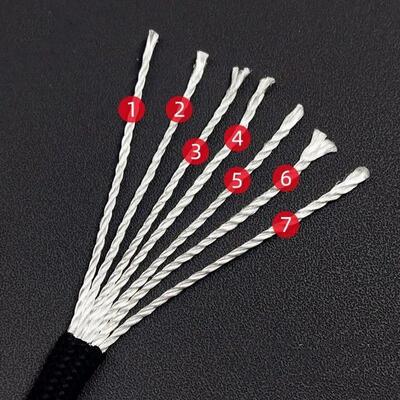 7-Cores 550 Paracord Rope 5 15 30 M Dia.4mm Cord For Outdoor