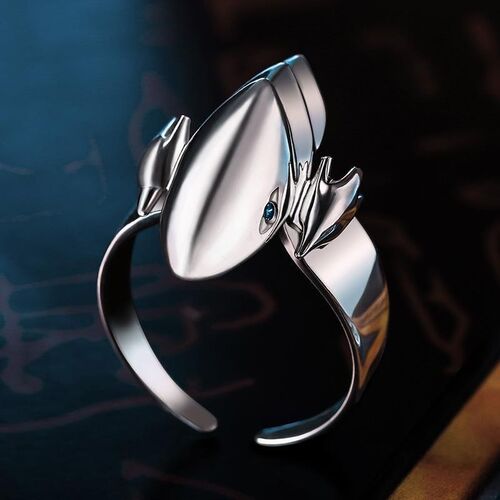 Game Yu-Gi-Oh! Seto Kaiba Cosplay Ring Adjustable Opening Ri