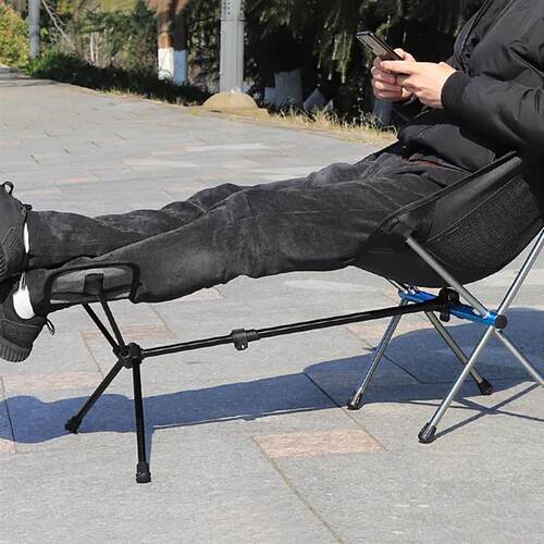 Leg Stool Camping Footrest Outdoor Stool Folding Chair Porta