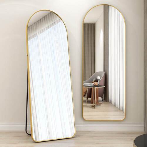 Mirrors Aluminum Alloy Piering Mirror Wall-mounted Full-Body