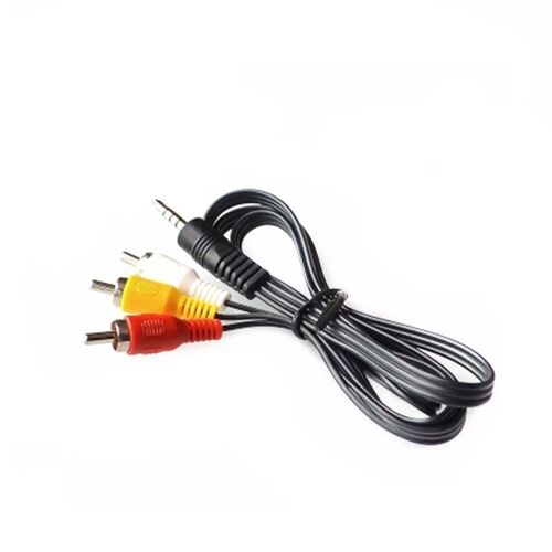 3.5 male to 3 lotus head male line audio video 1 minute 3 A