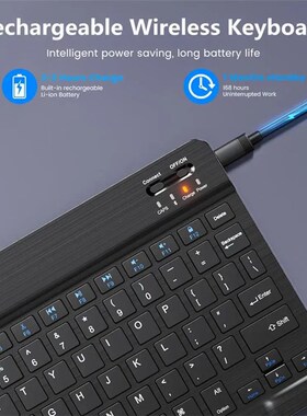Bluetooth-compatible Wireless Keyboard and Mouse Rechargeabl
