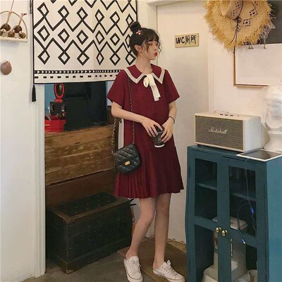 Large size summer dress suitable for fat people dress wester