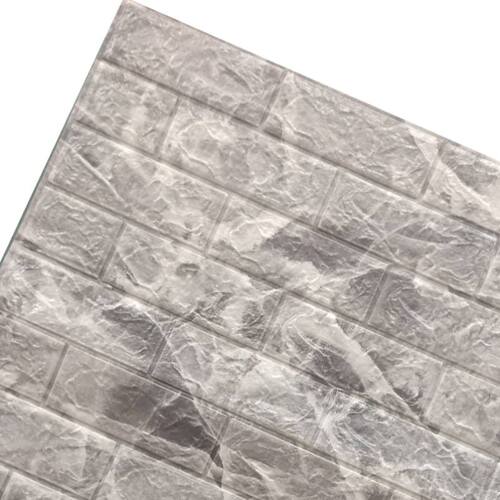 3D Brick Wall Stickers Wallpaper Decor Foam Waterproor壁纸