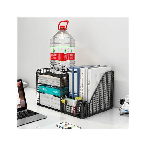 1Pc Desk File Folder Document Paper Organizer Storage Holder