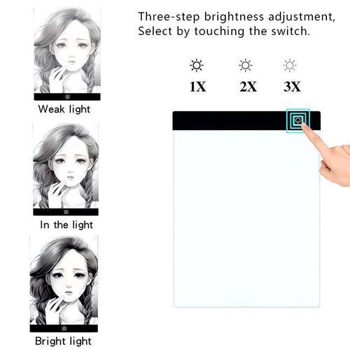 Led Drawing Copy Pad Table Animation Painting Educational To
