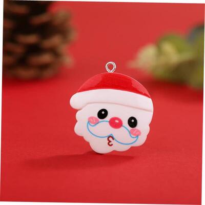 Christmas decoration resin snowman elk small pendant DIY
