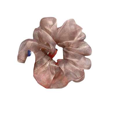 Large Bowel Hair Loop Womens Super Fairy Large Pearlescent