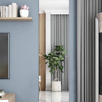 With gum mirror sticker wall soft mirror wallpaper