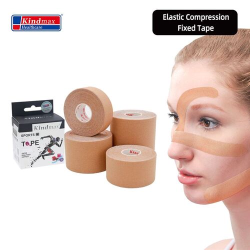 Kindmax Fixed Tape Kinesiology Tape for Face Muscle Knee Pai