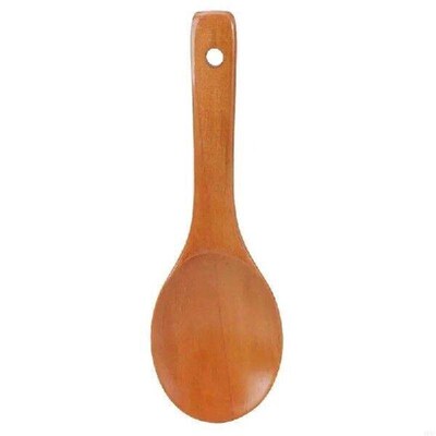 2025 New Cooks Quality Natural Wooden Utensils 9Inch Heat