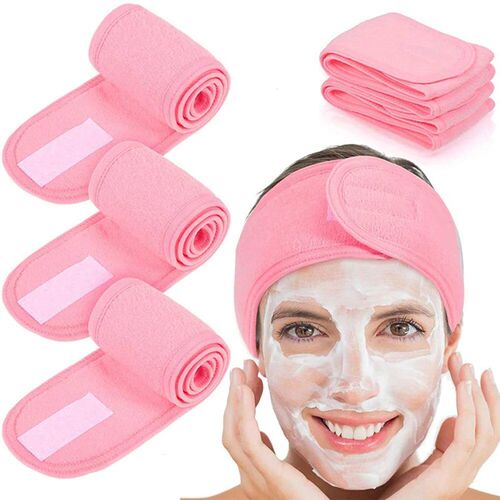 Adjustable Head Band Women Spa Wide Hairband Yoga Bath Showe