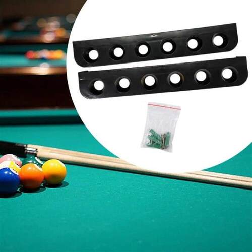 Billiard+Pool+Cue+Rack+Wall+Mount+Professional+for+6+Pool