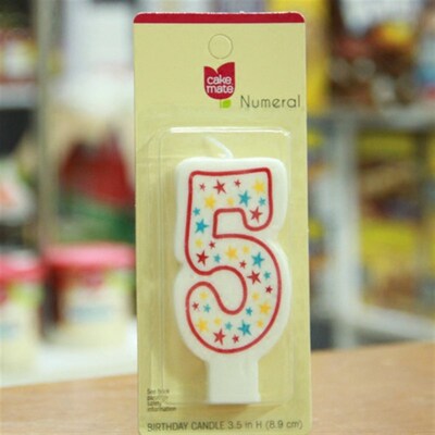 Cake Mate Number Birthday Candles蛋糕伴侣牌 数字 生日蜡烛