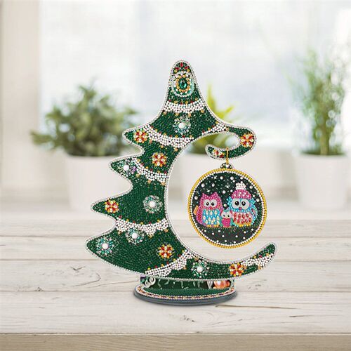 5D DIY Diamond Painting Christmas Tree Craft Home Ornaments