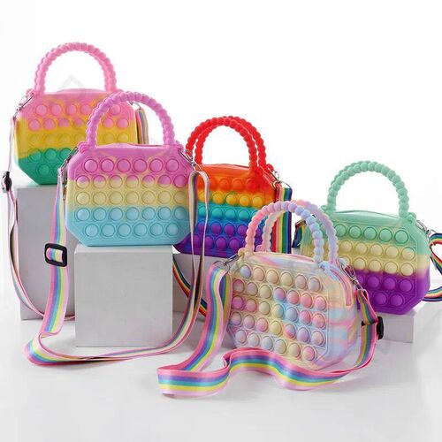 Unicorn Pop Antisress Toys Silicone Push Pop Bubble Bag Unic